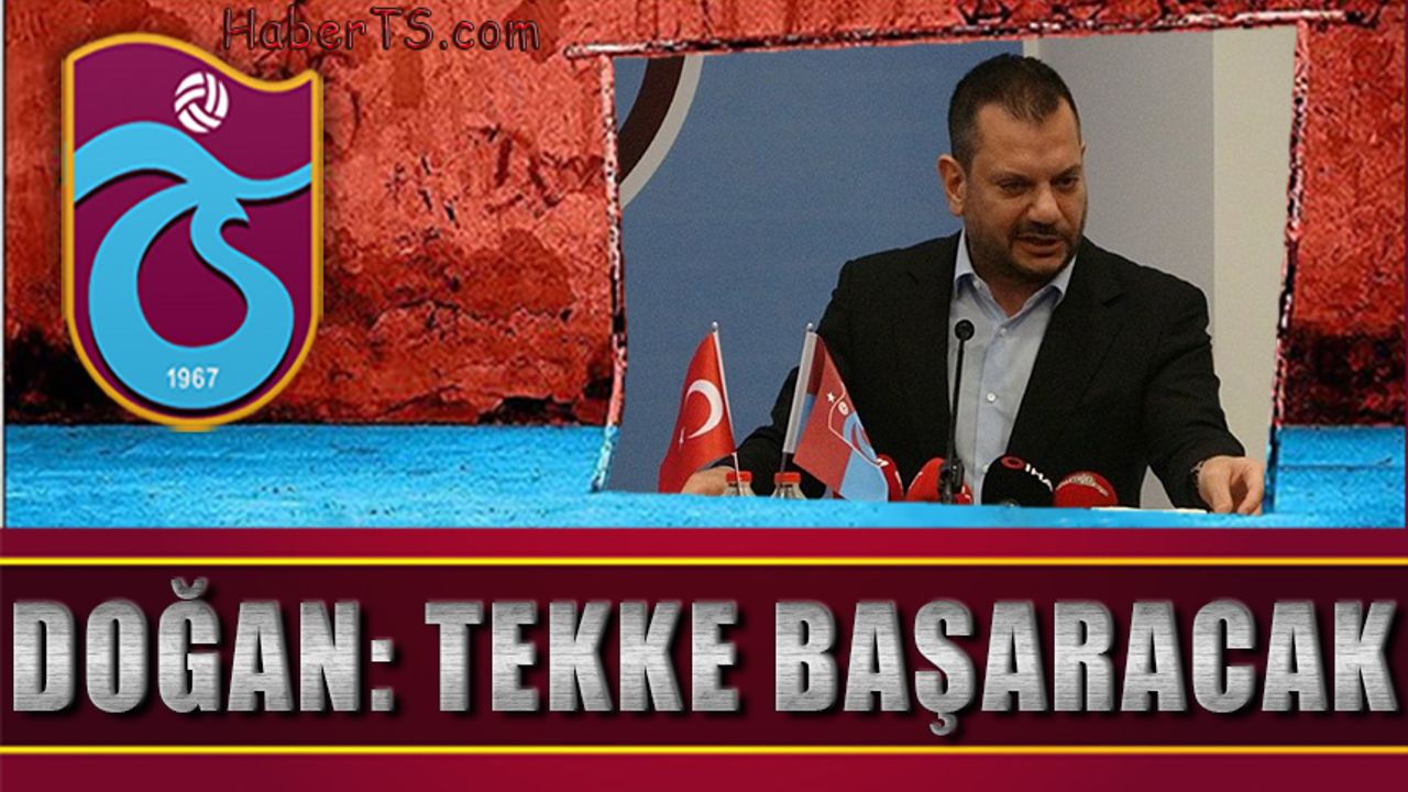 Başkan Doğan: Tekke Başaracak