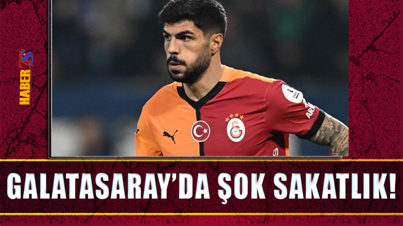 Trabzonspor Maçı Öncesi Galatasaray'da Sakatlık Şoku