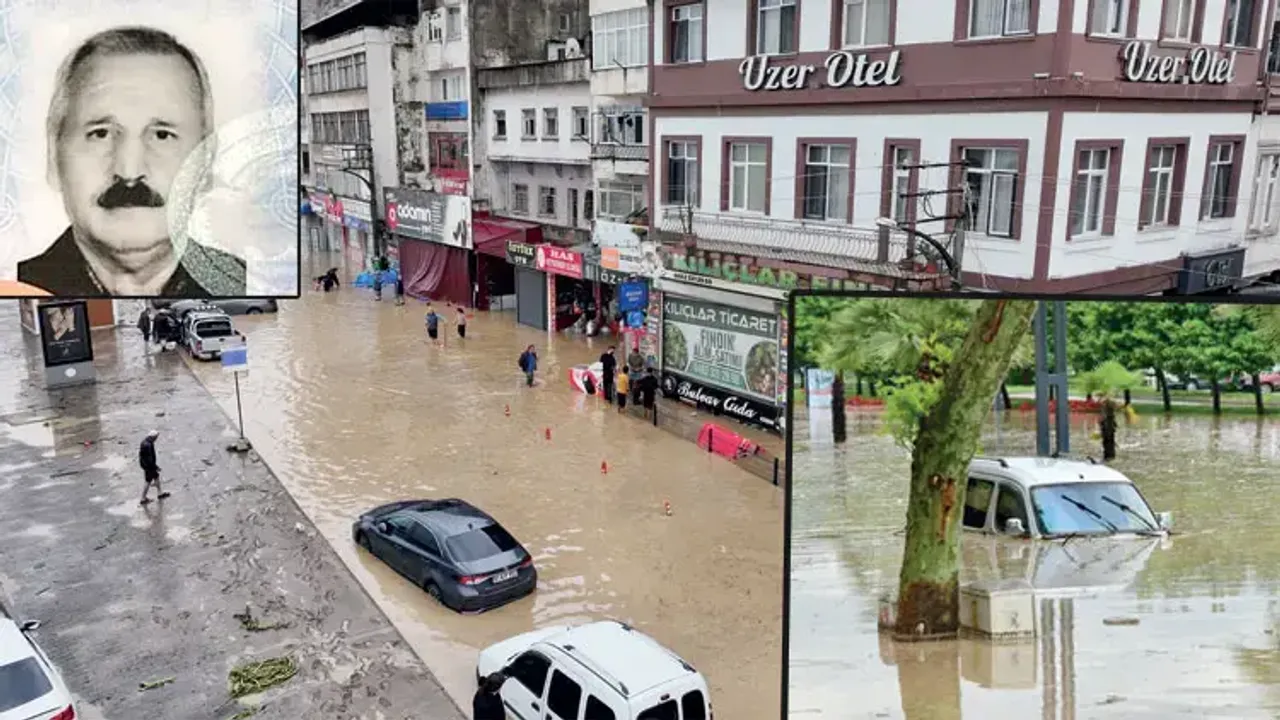 Trabzon'da Selde Kaybolan Hüseyin Aydın, Yağmur Suyunu Tahliye Etmek İçin Dışarı Çıkmış