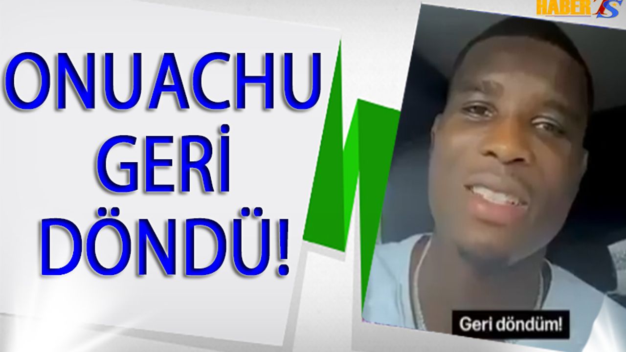 Trabzonspor Onuachu'yu Böyle Duyurdu!