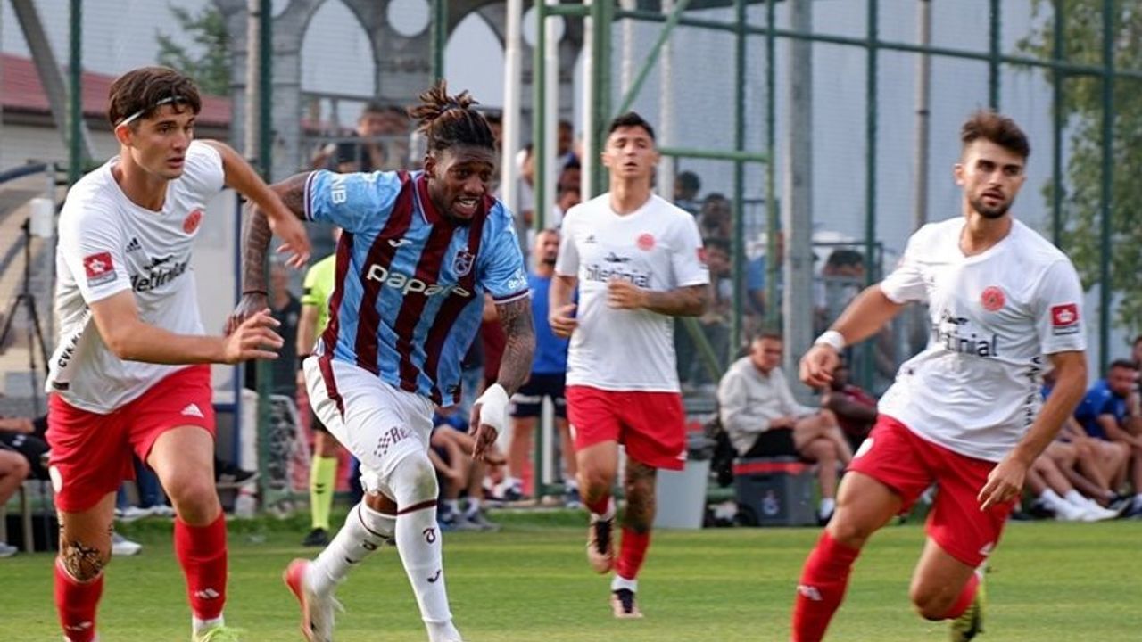 Trabzonspor Hazırlık Kampını 5 Maçla Tamamladı