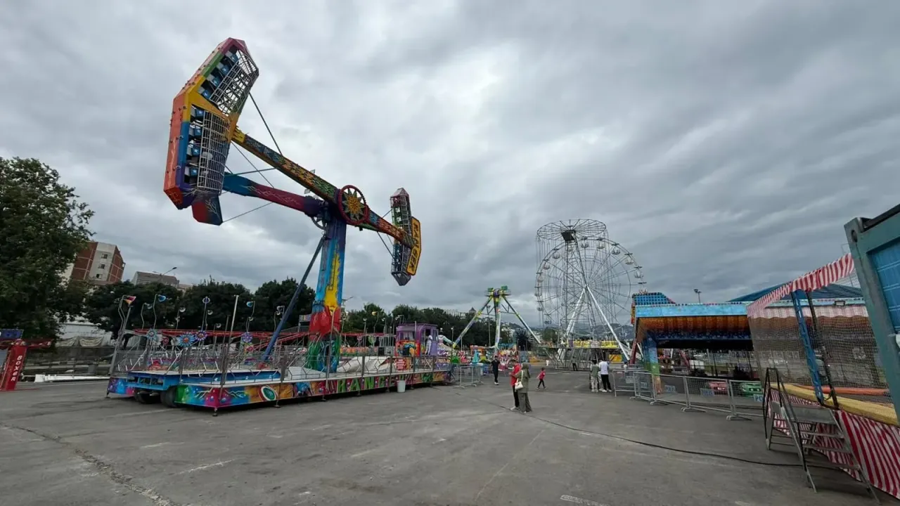 Trabzon’da Kültür Yolu Festivali Sonrası Lunapark Yeniden Hizmete Açıldı
