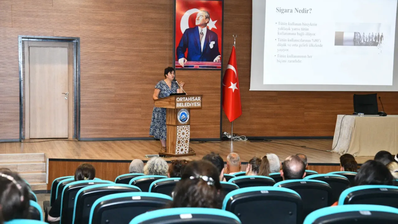 Ortahisar Belediyesi Personeline Yönelik “Sigara Bırakmada Tedavi Yöntemleri” Eğitimi Düzenledi