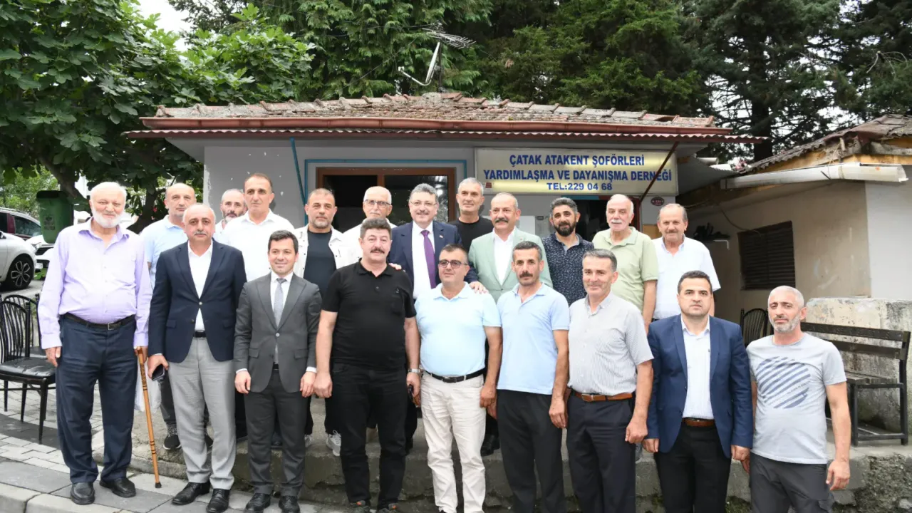 Başkan Genç’ten Dolmuş Esnafına Destek Sözü: Çatak Durağı Yeniden Düzenlenecek