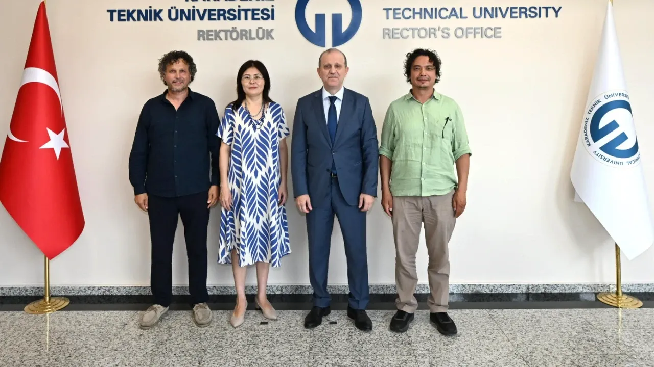 Kazakistan’dan KTÜ’ye Ziyaret: Hoca Ahmet Yesevi Üniversitesi ile İş Birliği Görüşmesi