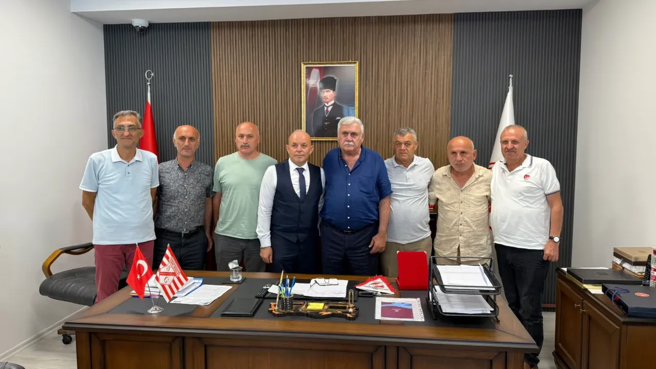 Trabzon Saha Komiserleri Derneği’nden Sebat Gençlik Spor Kulübü’ne Ziyaret