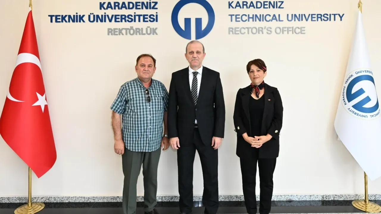 POLSEMDER Trabzon İl Başkanı Kemal Güven’den KTÜ Rektörü Prof. Dr. Hamdullah Çuvalcı’ya Ziyaret