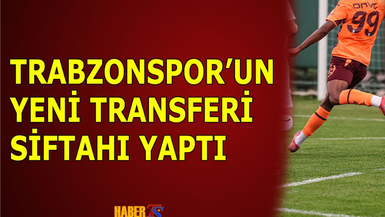 Trabzonspor'un Yeni Transferi Siftah Yaptı