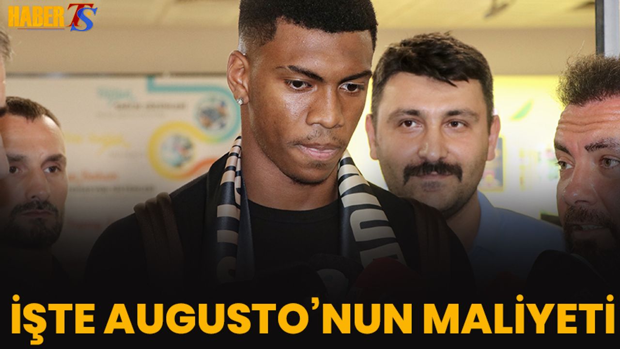Trabzonspor Augusto'yu KAP'a Bildirdi