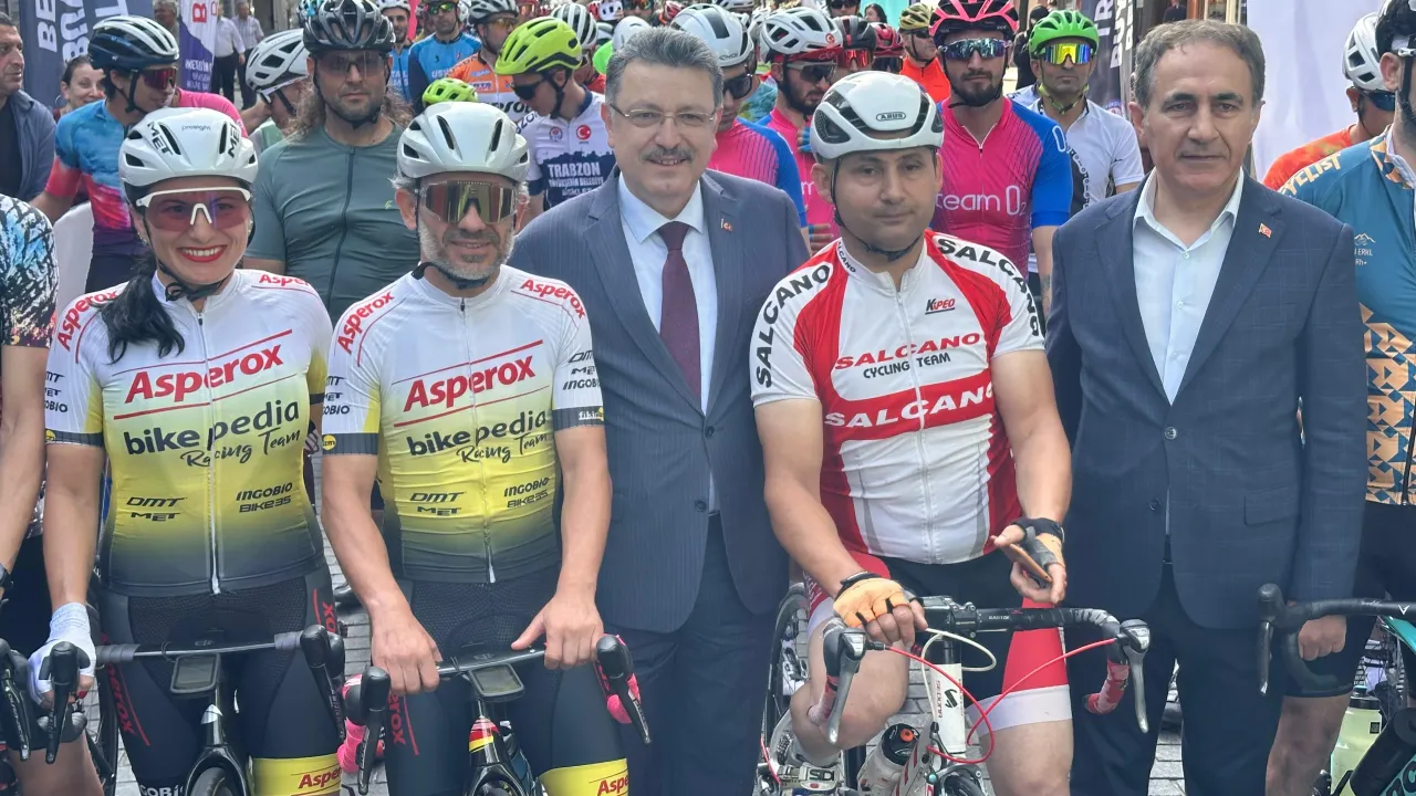 Gran Fondo Trabzon’da Başladı: 102 Sporcu Pedal Çevirdi