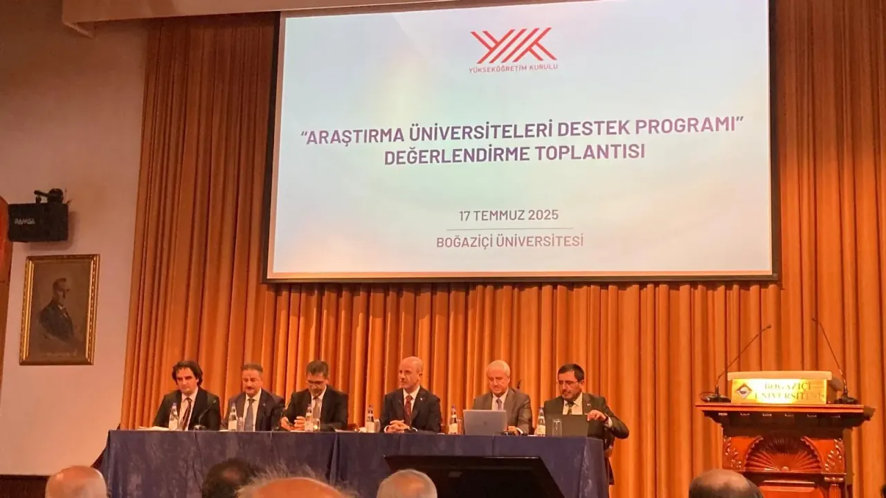 KTÜ Araştırma Üniversiteleri Değerlendirme Toplantısı’na Katıldı