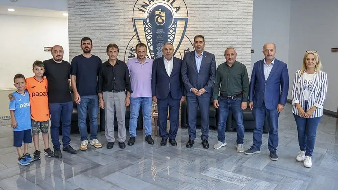 Trabzon Dernekleri Federasyonu'ndan Trabzonspor'a Ziyaret
