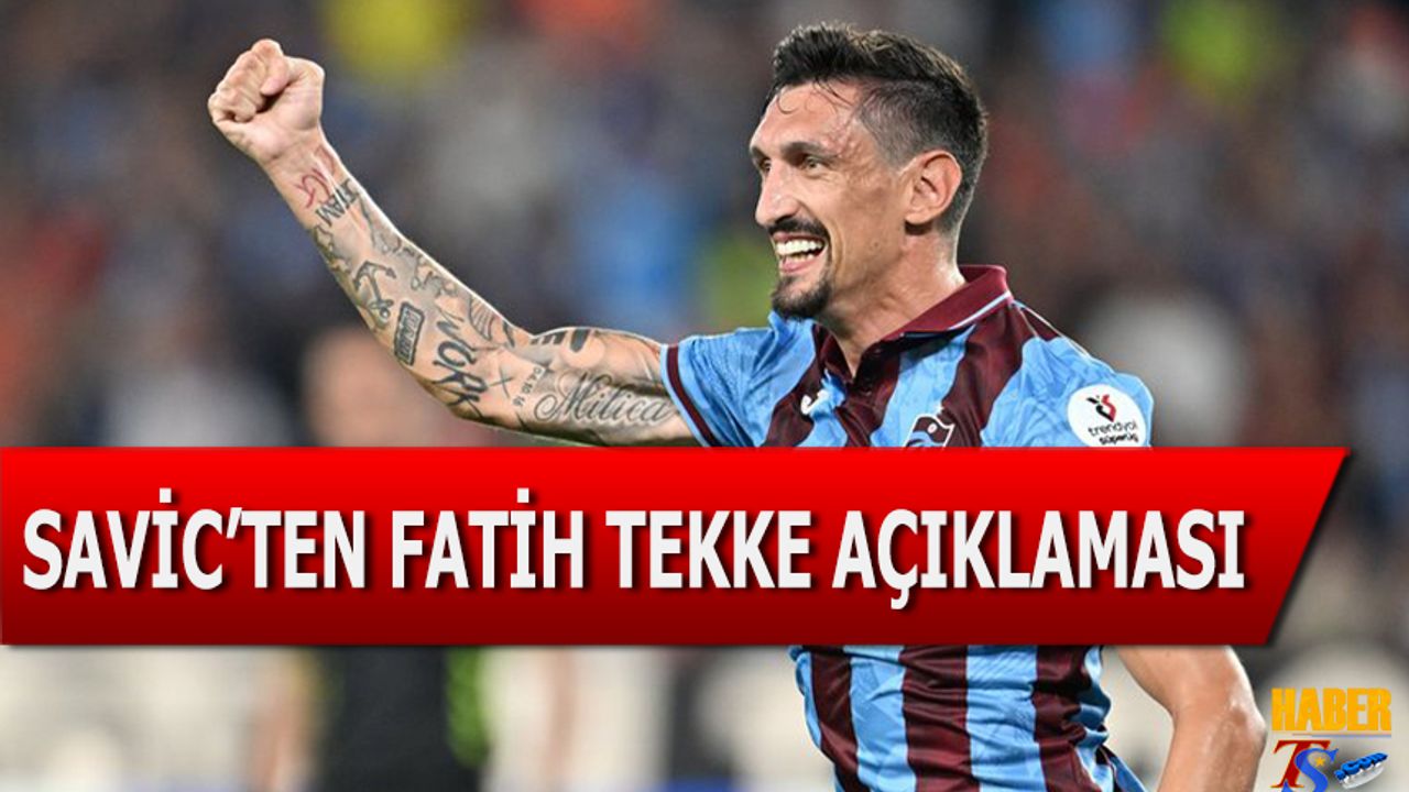 Savic: “Trabzonspor’da Savunma Artık Tüm Takımın İşi”