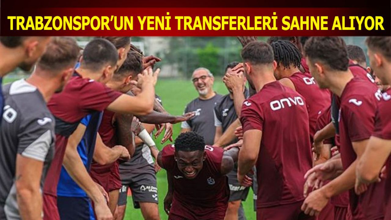 Trabzonspor'un Yeni Yıldızları Sahneye Çıkıyor