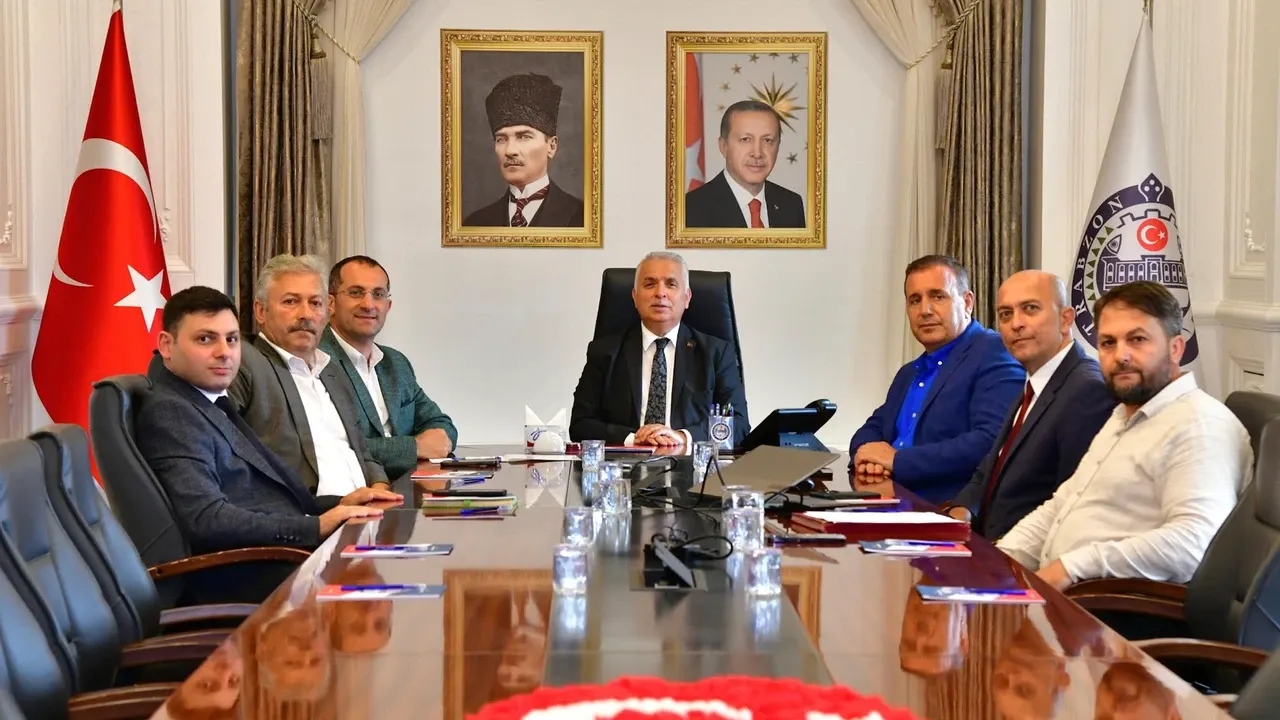 Akçaabat Şinik OSB’de Gelecek Dönem Projeleri Masaya Yatırıldı