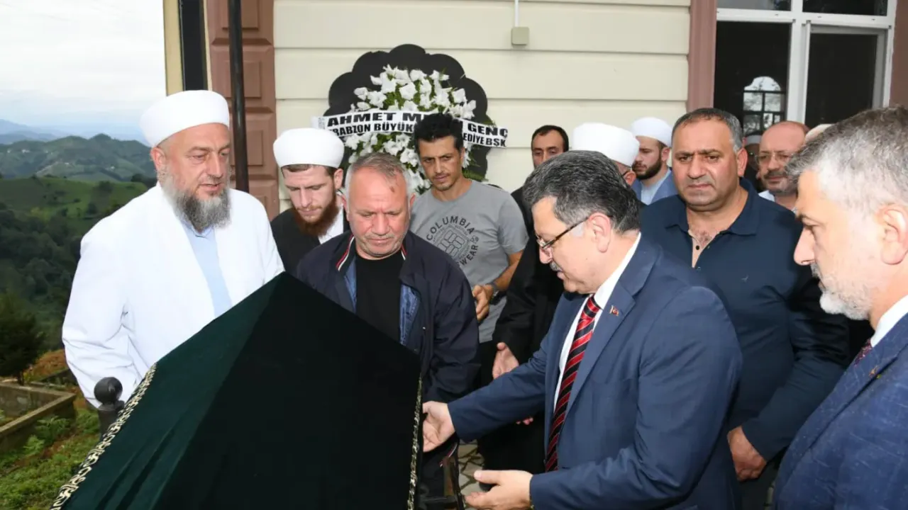 Başkan Genç, Of’taki Acı Gününde Aileyi Yalnız Bırakmadı