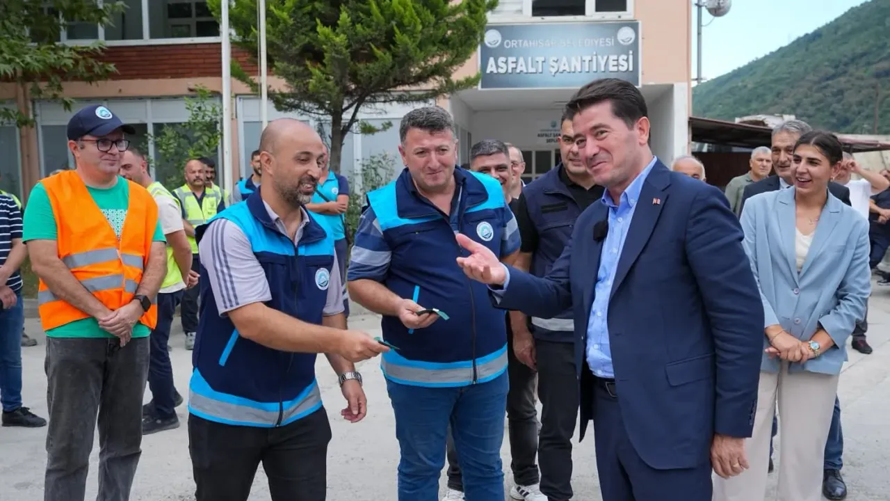 Ortahisar Belediyesi Araç Parkını Yeniledi