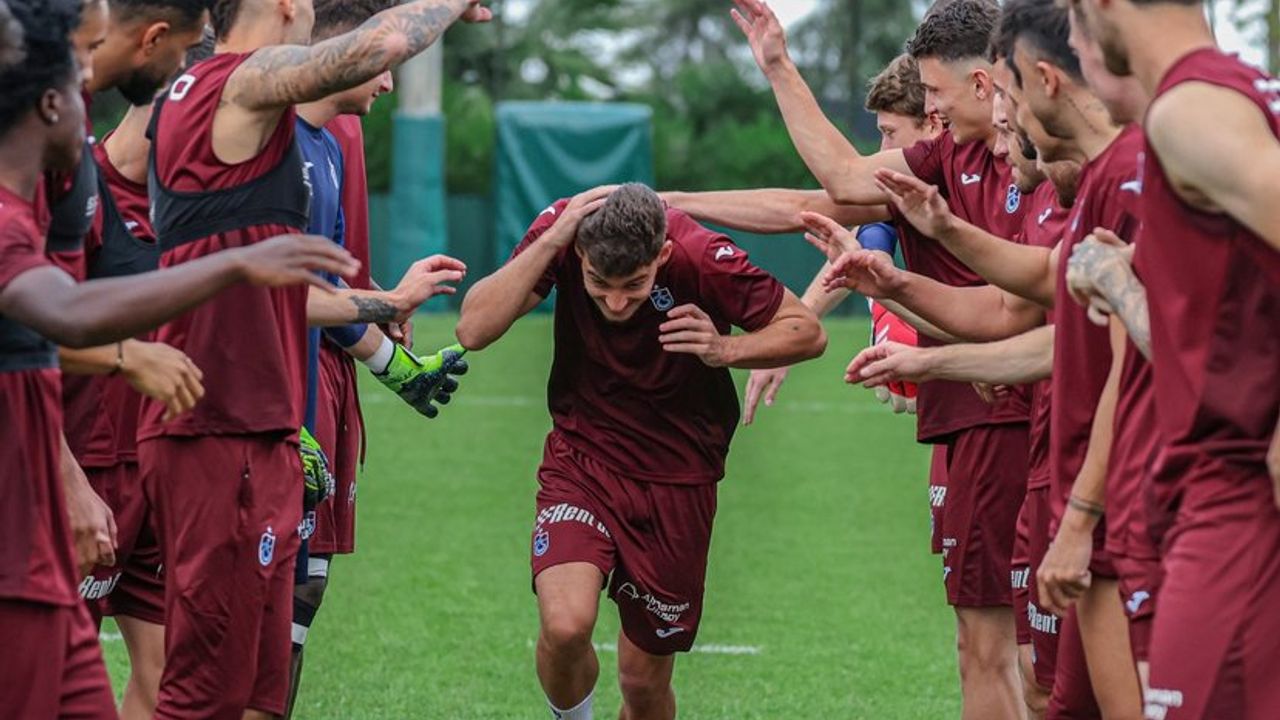 Trabzonspor, Fenerbahçe Maçı Hazırlıklarını Sürdürdü! Yeni Transfer İdmanda