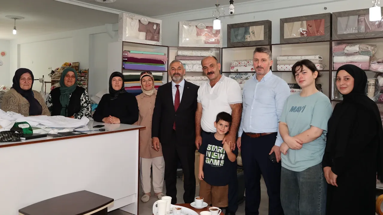 Başkan Bilgin Esnafla Buluşmalarını Sürdürüyor
