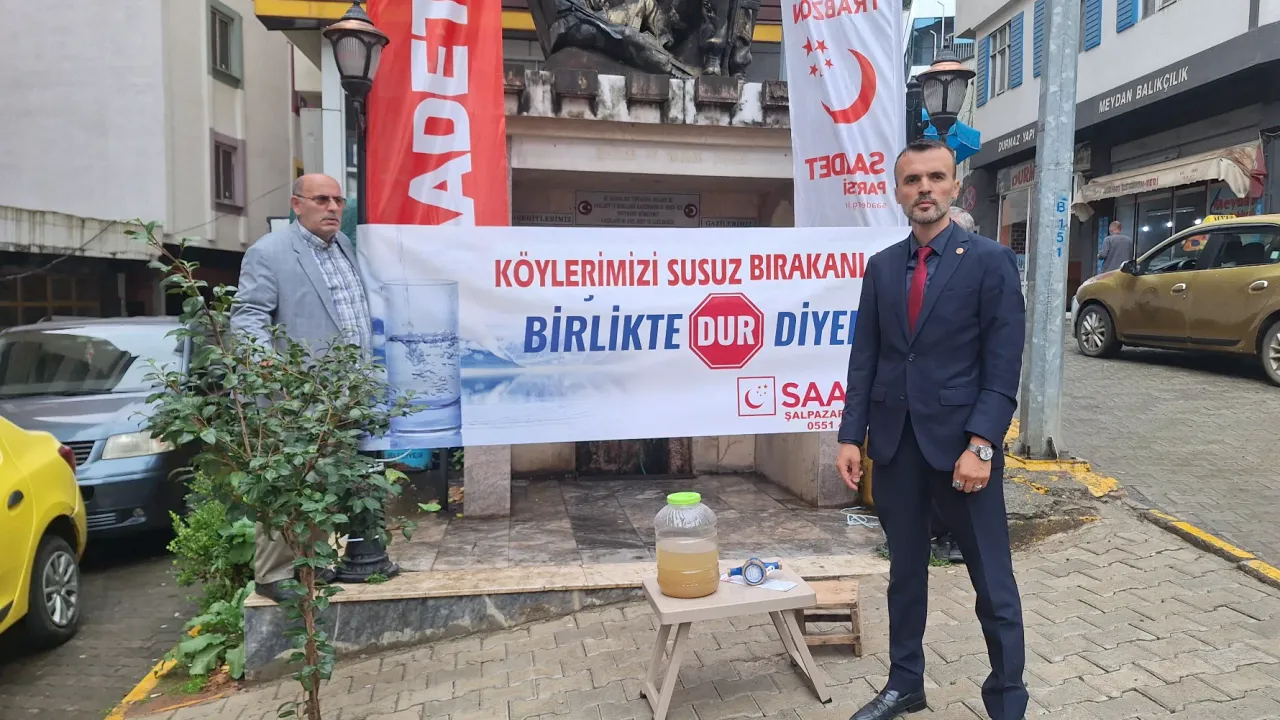 Şalpazarı’nda Su Sorunu Gündemde