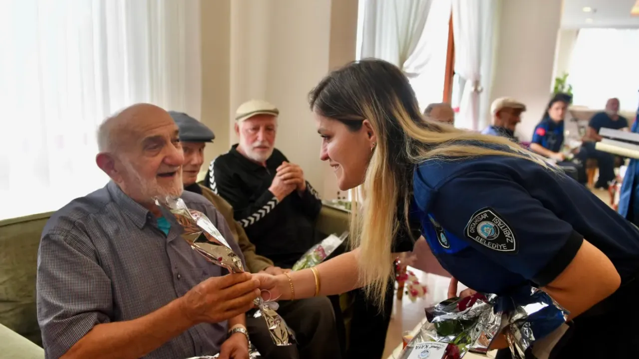 Ortahisar Zabıtasından Şehit Komisere Anlamlı Vefa