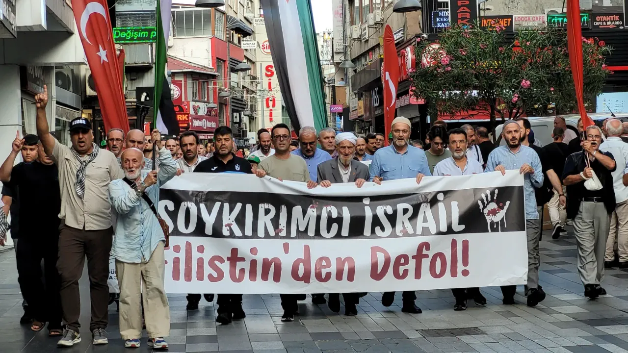 Trabzon'dan Gazze'ye Birlik Ve Beraberlik Mesajı
