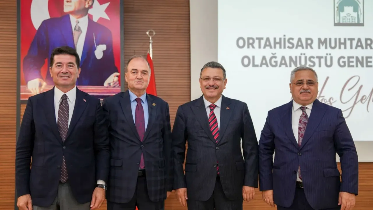 Ortahisar Muhtarlar Derneği’nin Yeni Başkanı Bekir Aktürk Oldu