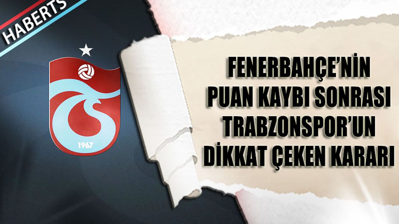 Trabzonspor’dan Dikkat Çeken Hamle: Derbi Görüntüleri Ücretsiz Yayınlandı