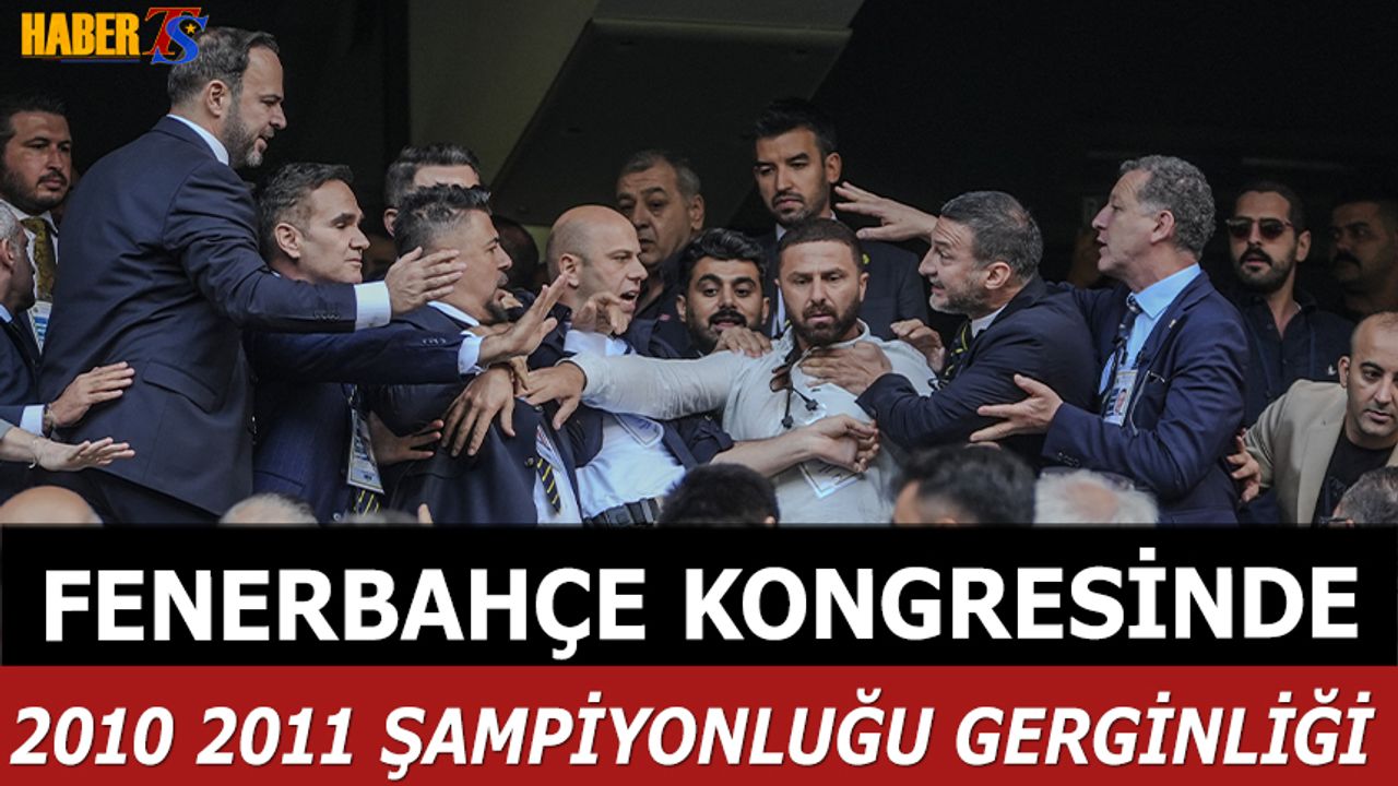 Fenerbahçe Genel Kurulu’nda Gergin Anlar