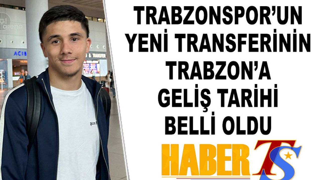 Trabzonspor’un Yeni Transferi Bouchouari'nin Trabzon'a Geliş Tarihi Belli Oldu