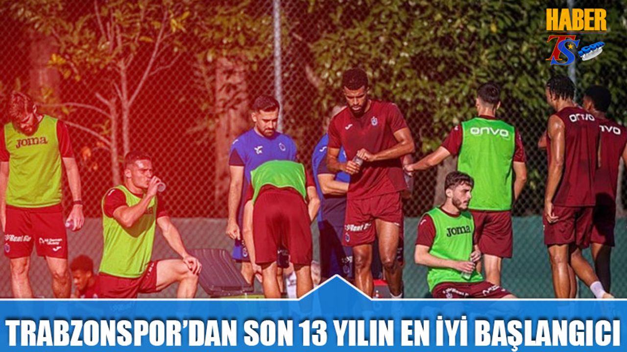 Trabzonspor’dan 13 Yılın En İyi Savunma Başlangıcı