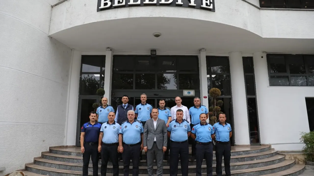 Başkan Ekim'den Zabıtaya Ziyaret
