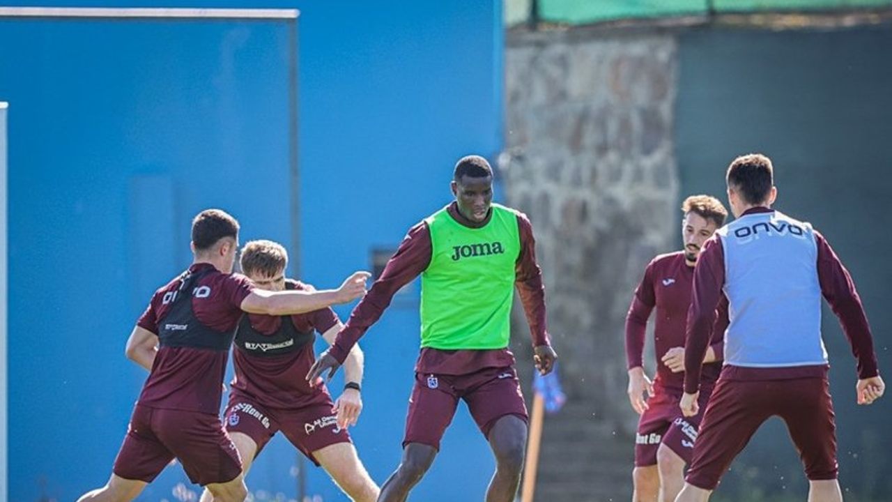 Trabzonspor, Rizespor Maçı Hazırlıklarını Milli Eksiklerle Sürdürüyor