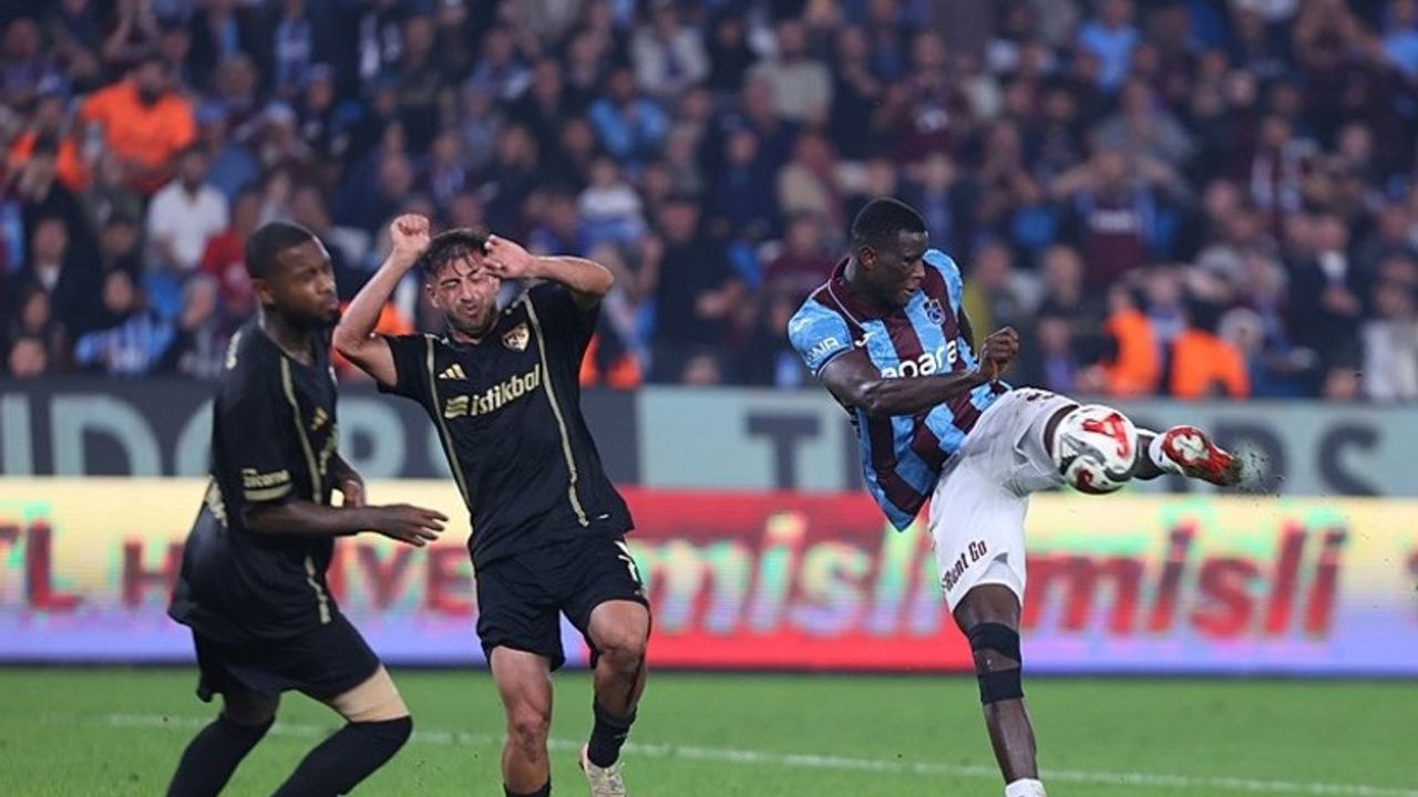 Trabzonspor’da Olaigbe Yedeğe Çekildi