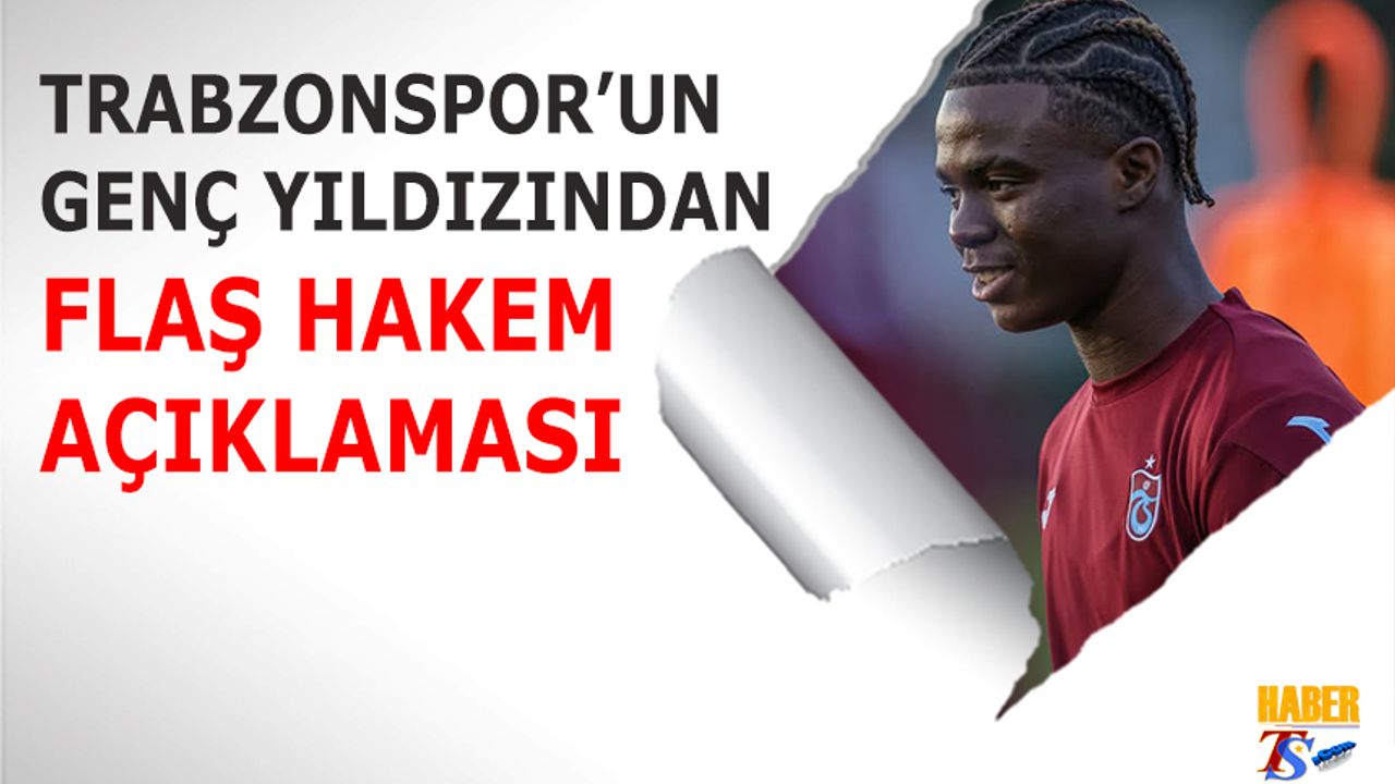 Trabzonspor’un Genç Oyuncusu Oulai: Şampiyonluğu Bordo-Mavili Forma İle Yaşamak İstiyorum