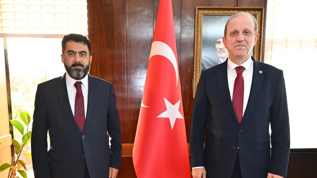 KTÜ Rektörü Prof. Dr. Çuvalcı’dan İl Müftüsü Dr. Çiçek’e Ziyaret