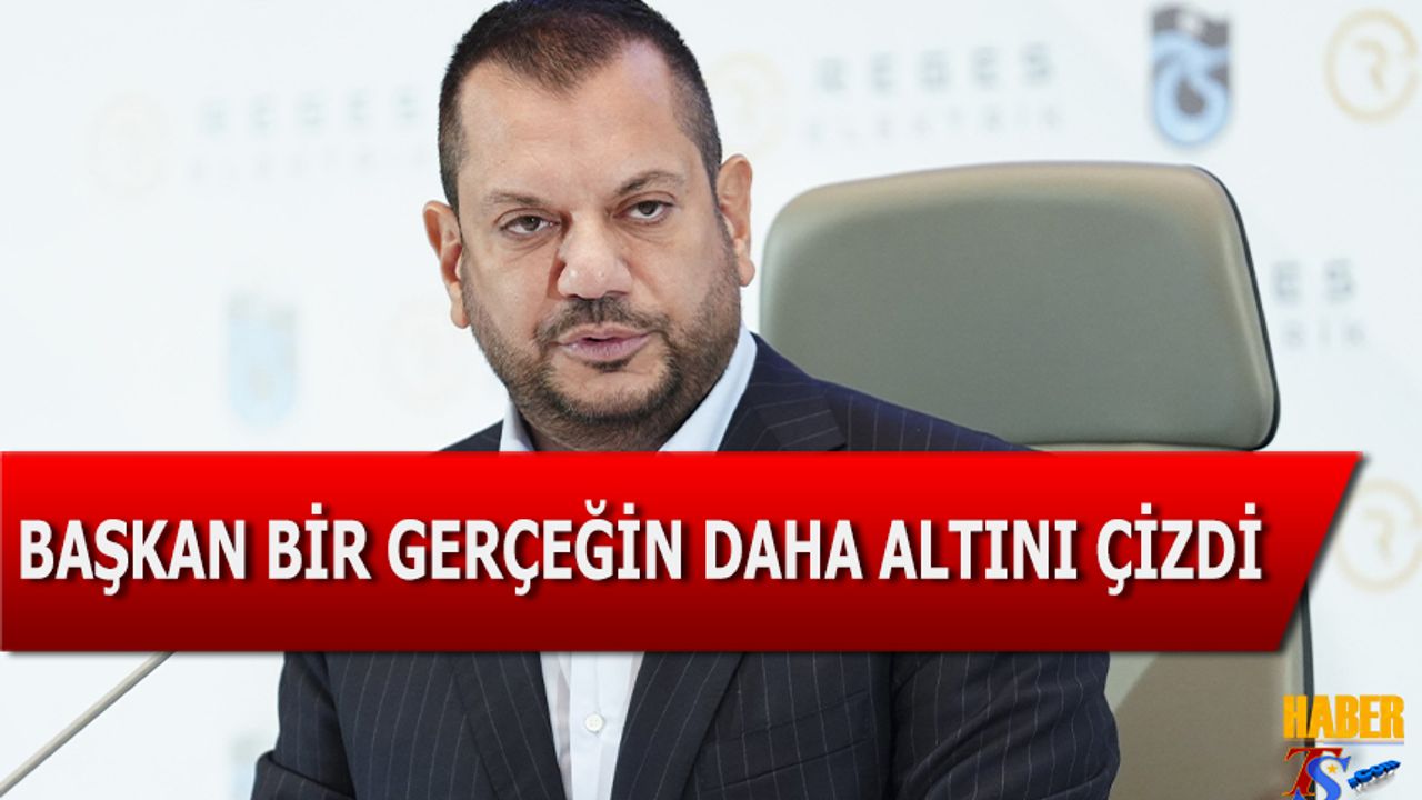Trabzonspor Başkanı Ertuğrul Doğan'dan Destek Çağrısı
