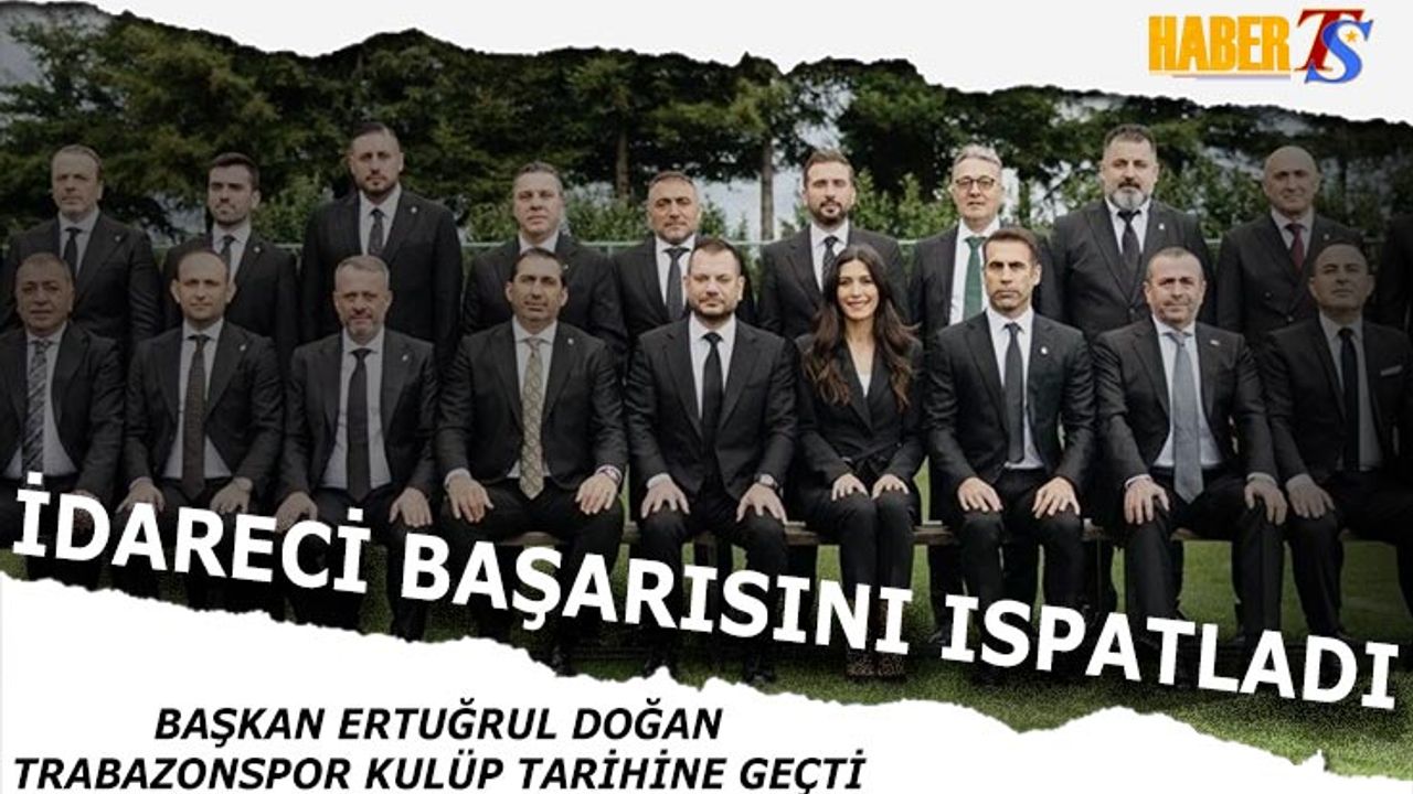 Trabzonspor Başkanı Ertuğrul Doğan Yönetiminde İstikrar