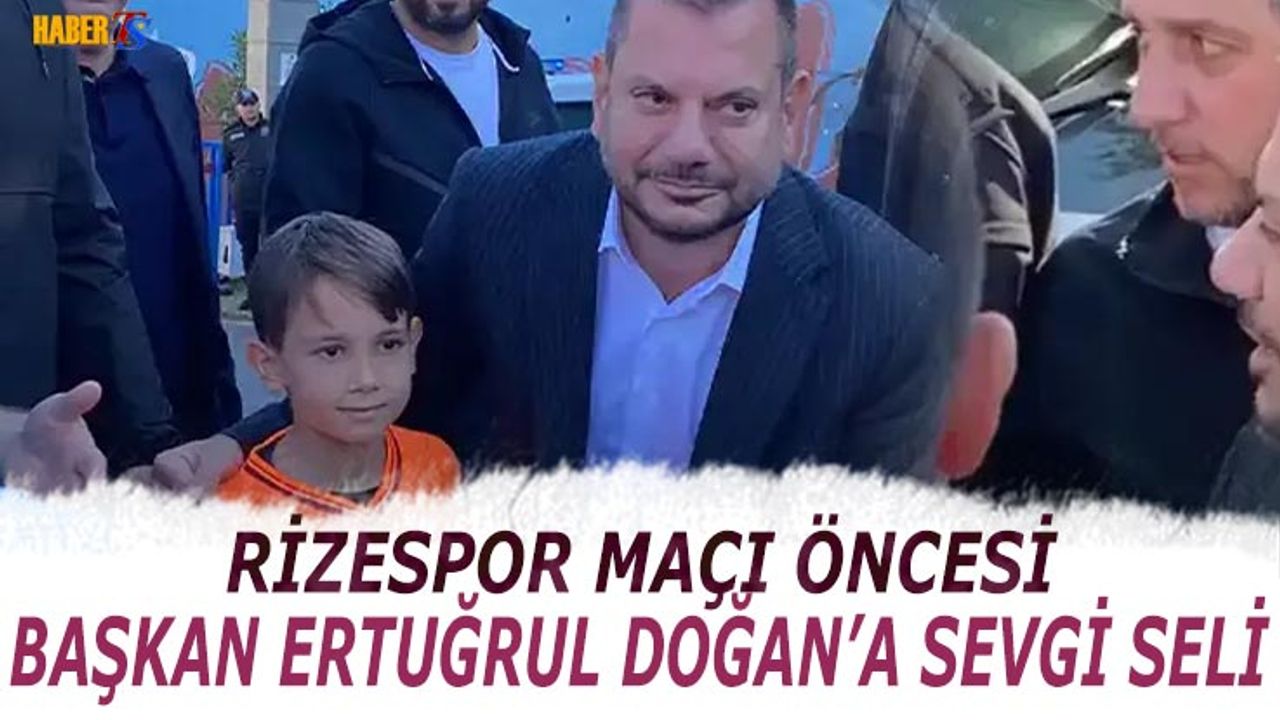 Trabzonspor Başkanı Doğan, Taraftar Uğurlamasına Katıldı