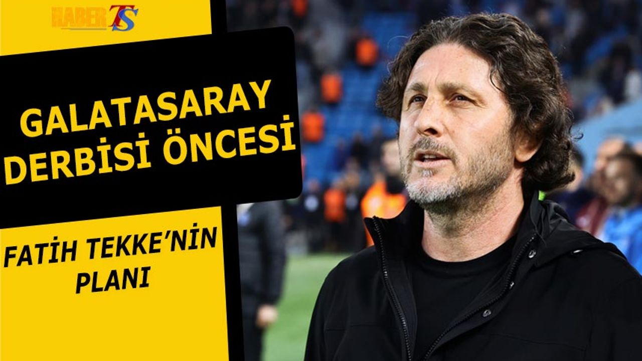 Trabzonspor Milli Araya Moralli Girdi, Fatih Tekke Mini Kamp Planı Yaptı