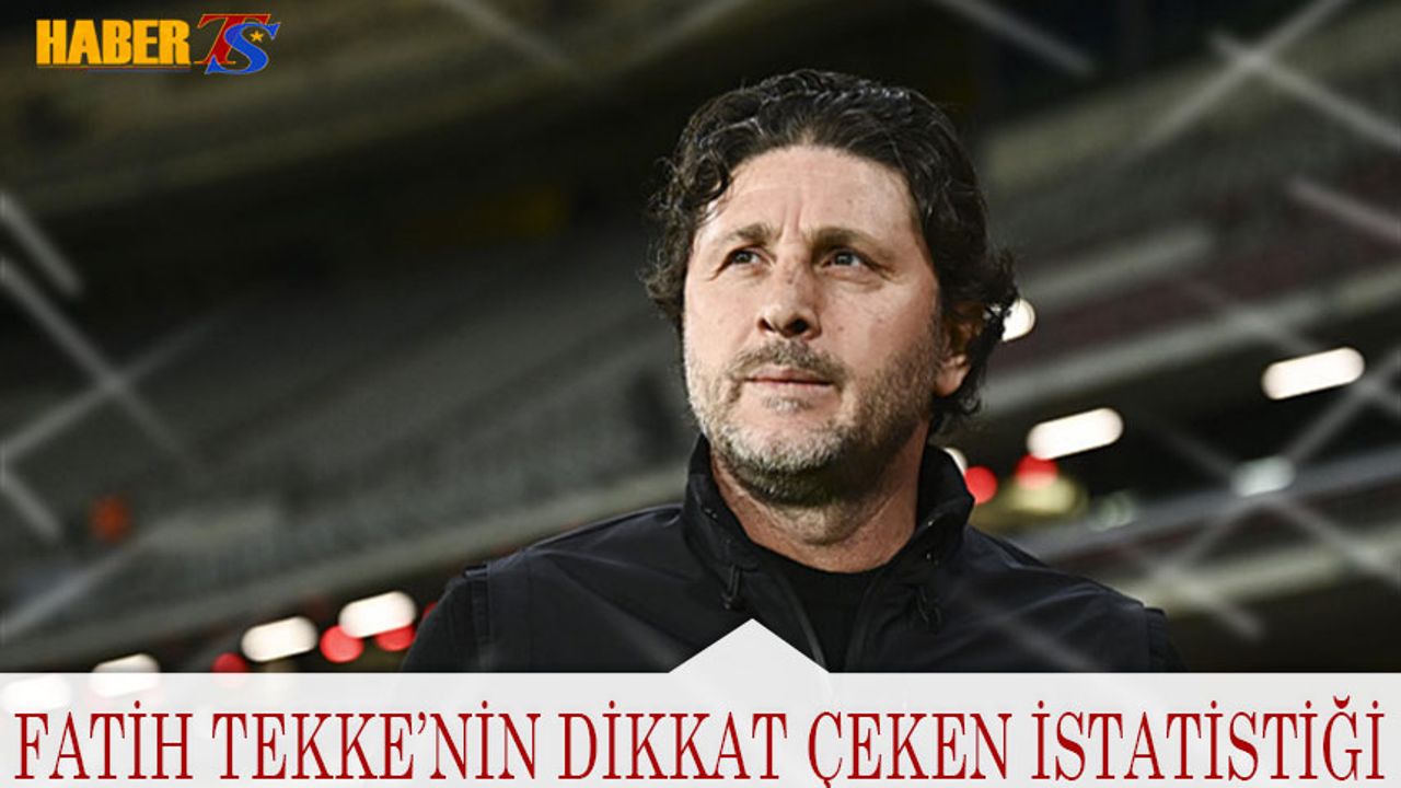 Fatih Tekke Yönetimindeki Trabzonspor İç Sahada Yalnızca 1 Kez Kaybetti