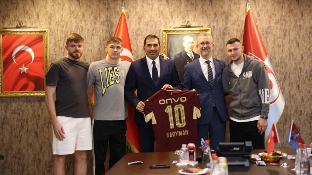 Ukrayna Büyükelçisi’nden Trabzonspor’a Anlamlı Ziyaret