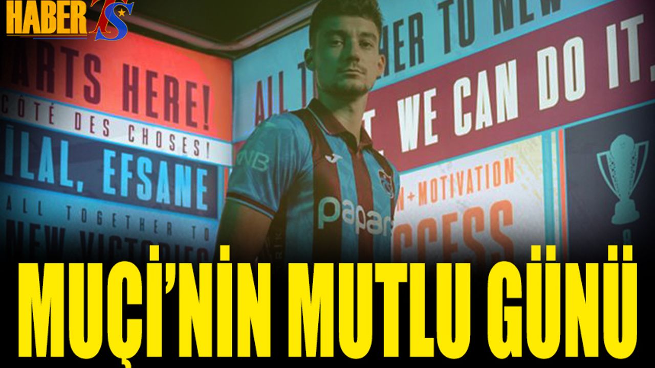 Trabzonspor’lu Ernest Muçi Baba Oldu: Kızına Mei İsmini Verdi