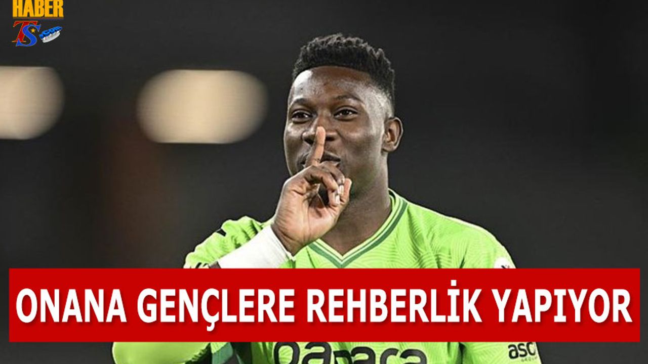 Andre Onana, Genç Kalecilere Rehberlik Ediyor