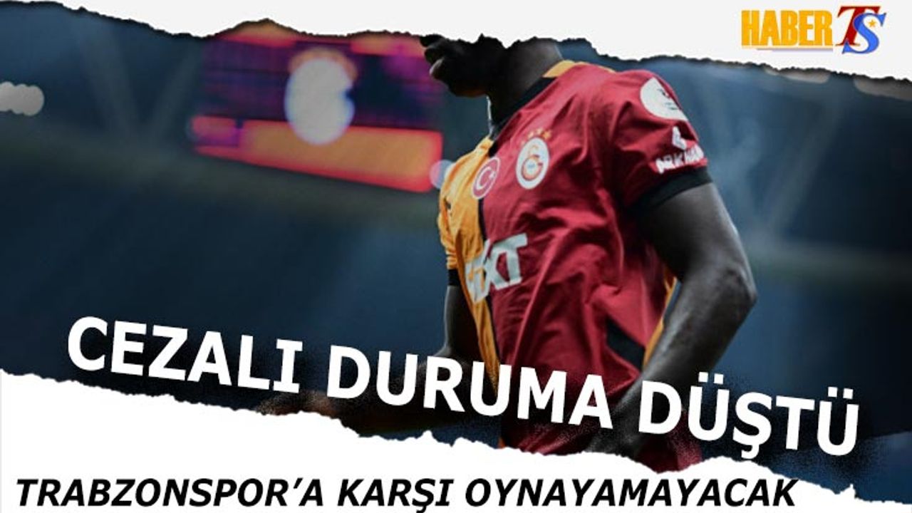 Galatasaraylı Futbolcu Cezalı Duruma Düştü! Derbide Yok