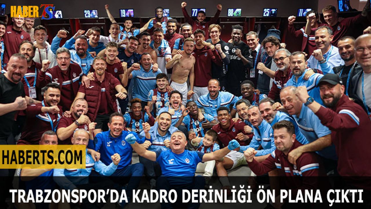 Trabzonspor'da Eyüpspor Maçına İki Değişiklikle Çıkıldı