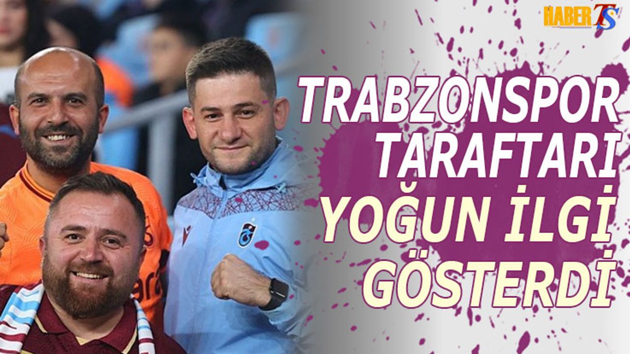 Trabzonspor Taraftarına İndirim Morali: Tribünler Doldu
