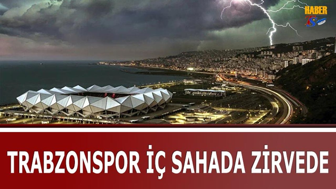 Trabzonspor Süper Lig’de İç Sahada En Çok Puan Toplayan Takım Oldu