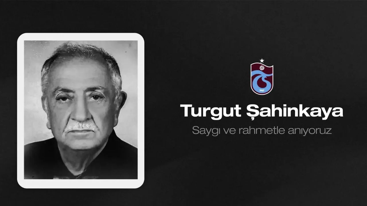 Trabzonspor’dan Turgut Şahinkaya’ya Vefa