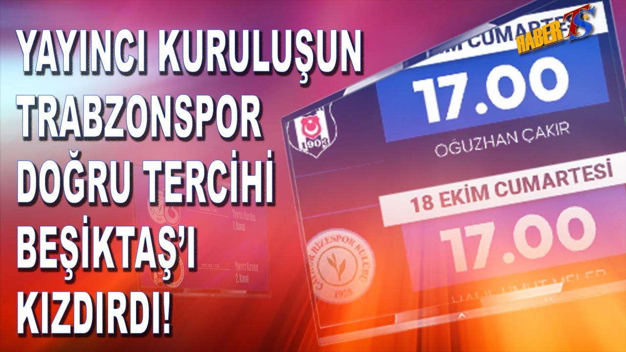 Beşiktaş’ın Trabzonspor Hazımsızlığı